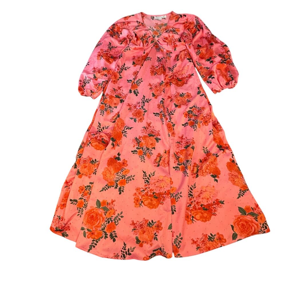 ASOS Design Pink Floral Maxi - Size 4 - Picture 15 of 15